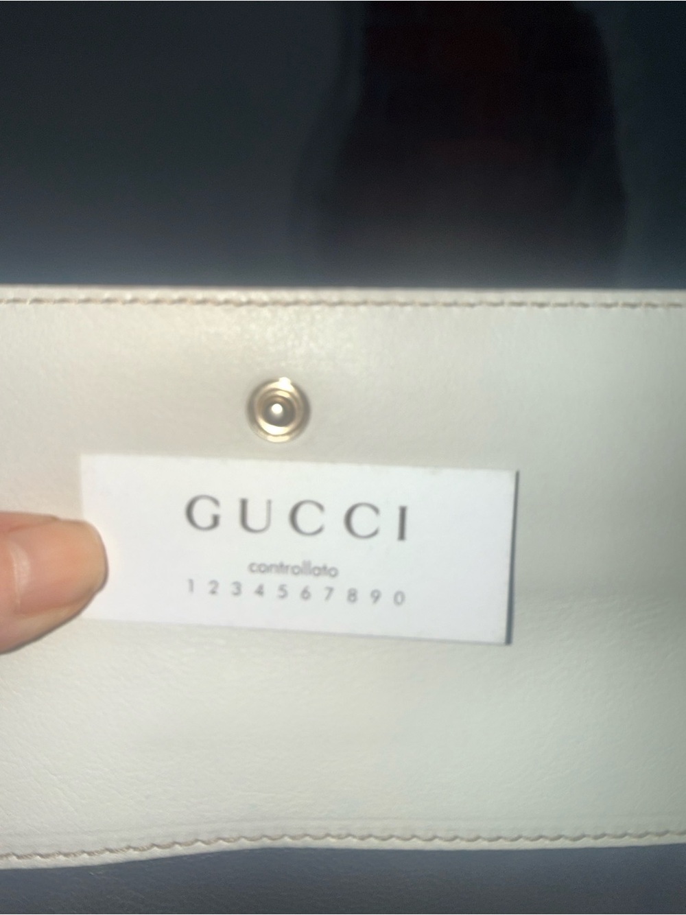 Vintage 2010 GUCCI Lovely Heart GG Long Wallet - Crisp Interior - Picture 4 of 9